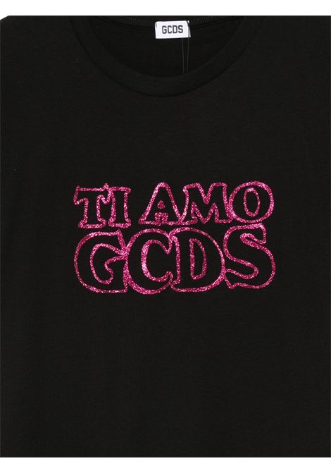 T-shirt con decorazione GCDS KIDS | B2JW2335BA399